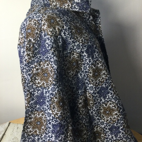 Tasso Elba 100% Linen Shirt …Perfect for Summer Heat - Picture 3 of 7